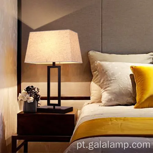 Quarto moderno Elegância: lâmpada de mesa led de led de elegância